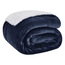 Bedsure Sherpa Fleece Throw Blanket