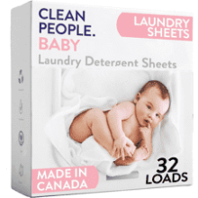 Clean People Laundry Detergent Sheets