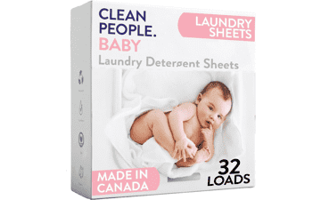 Clean People Laundry Detergent Sheets