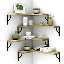 Corner Floating Shelves