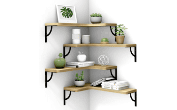 Corner Floating Shelves