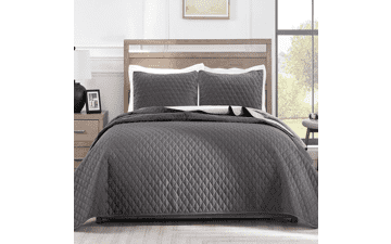 Exclusivo Mezcla Ultrasonic Reversible Quilt Set