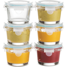 FineDine Glass Meal Prep Food Storage Container