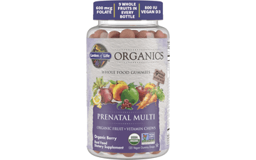 Garden of Life Organics Prenatal Gummies