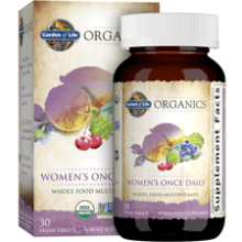 Garden of Life Organics Women's Once Daily Multi