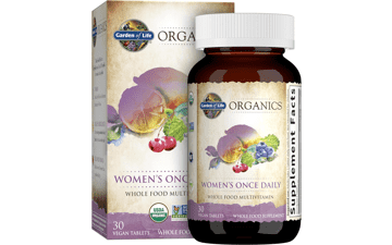 Garden of Life Organics Women's Once Daily Multi