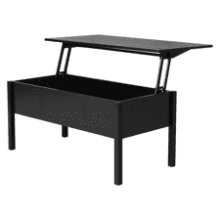 HOMCOM Modern Lift Top Coffee Table Desk