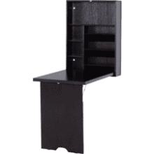 HOMCOM Wall Mounted Fold Out Convertible Desk