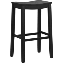 Hillsdale Fiddler Wood Backless Bar Height Stool