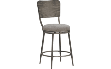 Hillsdale Garren Metal Counter Height Swivel Stool