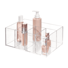 IDesign 5 Compartment Bathroom Storage Organizer