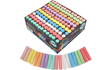 JOYIN 120 Pack Sidewalk Chalk for Kids