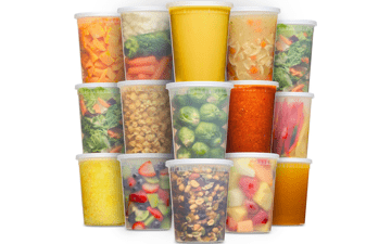 JoyServe 32 Oz Deli Food Containers