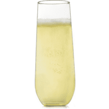 Libbey 228 Stemless Champagne Flutes