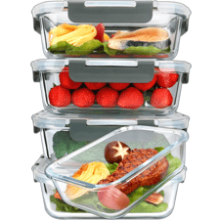 M MCIRCO Meal Prep Containers