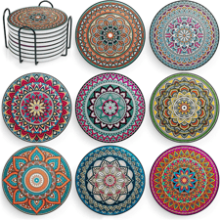 Mandala Drink Coasters