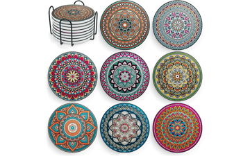 Mandala Drink Coasters