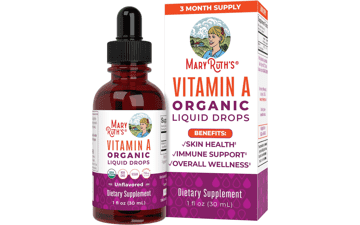 MaryRuth Organics USDA Organic Vitamin A Liquid Drops