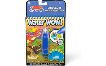 Melissa & Doug On The Go Water Wow! Reusable Water-Reveal Activity Pad