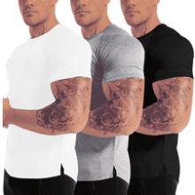 Men's 3pack Dry Fit Workout Shirts