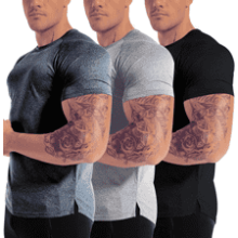 Men's 3pack Dry Fit Workout Shirts