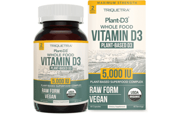 Organic Vitamin D3 5,000 IU