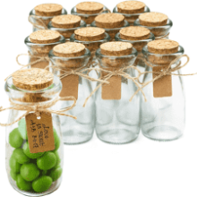 Otis Classic Small Glass Jars with Lids