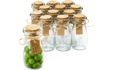 Otis Classic Small Glass Jars with Lids