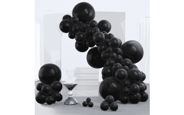 PartyWoo Black Balloons