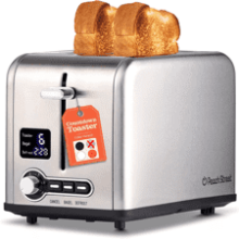 Peach Street 2 Slice Toaster