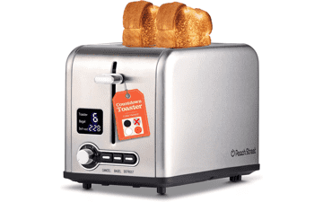 Peach Street 2 Slice Toaster