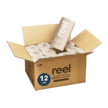 Reel Premium Recycled Paper Towels