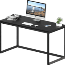 SHW Triangle-Leg Home Office Computer Desk