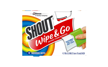 Shout Wipes Instant Stain Remover