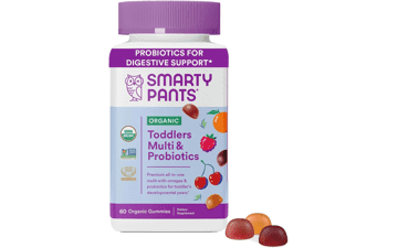 SmartyPants Organic Toddler Multivitamin Gummies