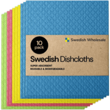 Swedish Dishcloth Cellulose Sponge Cloths