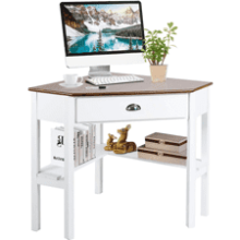 Tangkula Corner Desk