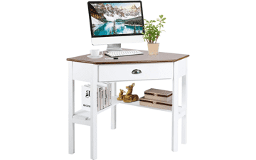 Tangkula Corner Desk