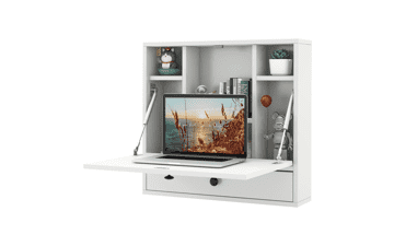 Tangkula Wall Mounted Desk