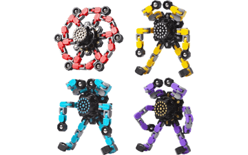 Transformable Fidget Spinners 4 Pcs