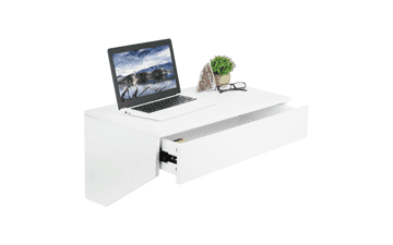 VIVO White Wall Mounted Desk