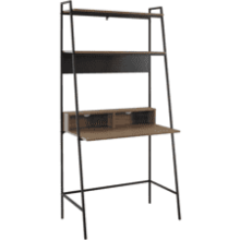 Walker Edison Freya Urban Industrial Ladder Desk