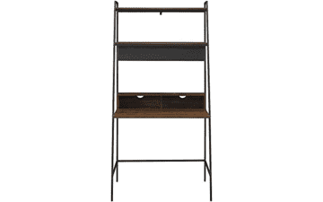 Walker Edison Modern Wood Ladder Computer Desk