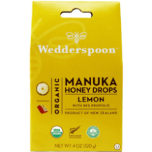 Wedderspoon Organic Manuka Honey Drops