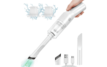 Wireless Mini Car Vacuum Cleaner