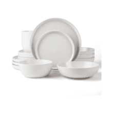 ARORA SKUGGA Round Stoneware Dinnerware Set