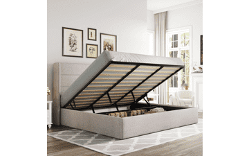 Allewie King Size Lift Up Storage Bed