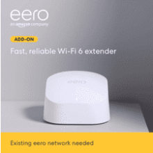 Amazon eero 6 Dual-Band Mesh Wi-Fi 6 Extender