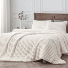 BEDELITE Fleece Queen Comforter Set