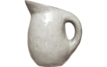 Bloomingville Neutral Reactive Glaze Stoneware Pitcher